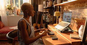 Logitech Pop-Up Desk for Laptops.