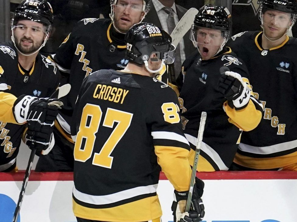 Crosby reaches 1,000 assists as Penguins boost playoff odds with win ...