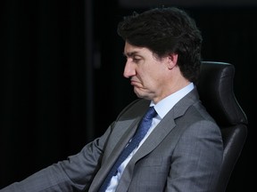 Prime Minister Justin Trudeau appears as a witness at the Public Inquiry Into Foreign Interference in Federal Electoral Processes and Democratic Institutions in Ottawa on Wednesday, April 10, 2024.