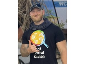 World Central Kitchen is asking Canada to back its demand for an independent investigation into the Israeli airstrikes that killed seven aid workers earlier this week. Canadian army veteran Jacob Flickinger, shown in a handout photo, was among those killed along with a Palestinian driver and citizens of Australia, Poland, and the United Kingdom.