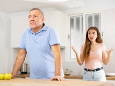 A daughter is caught in the middle of her parents' divorce.