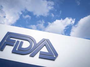 The U.S. Food And Drug Administration logo is pictured in this file photo.