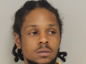 STACKS EDWARDS: Cops say the driver of the getaway truck, was Durante King-Mclean, 25.