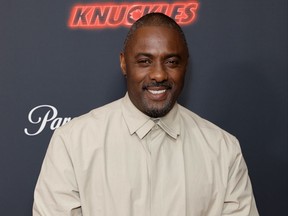 Idris Elba attends the "Knuckles" Global Premiere