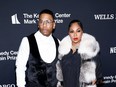 Nelly and Ashanti are seen