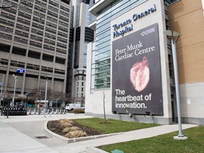 A large Toronto hospital group says some procedures have been cancelled as they respond to a network outage across all its sites, though it says the problem is not related to a cyberattack.Toronto General Hospital signage is shown on April 5, 2018.