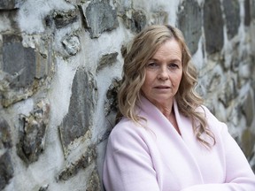 Georgina McGrath is among a growing number of experts across the country who say police officers, judges and lawyers need specialized training about strangulation in intimate partner violence cases. McGrath, an IPV survivor, poses for a portrait in St. John's, Wednesday, April 17, 2024.
