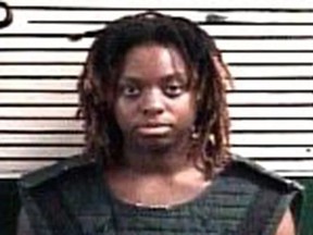 Mugshot of Taylon Nichelle Celestine, who shot at random drivers on Florida Interstate because God told her to.