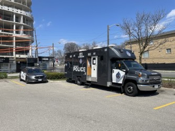  A special command post in the Bathurst and Glencairn area to protect Jewish Torontonians from potential harm. Joe Warmington/Toronto Sun