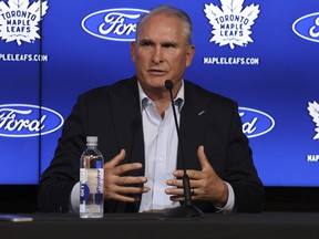 New Maple Leafs coach Craig Berube wastes no time getting down to business