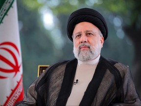 Iran's late president Ebrahim Raisi.