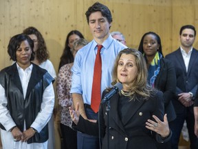 Deputy Prime Minister Chrystia Freeland.