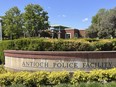 An exterior view of Antioch police headquarters