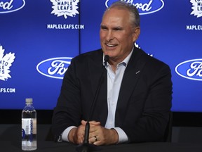 Toronto Maple Leafs head coach Craig Berube