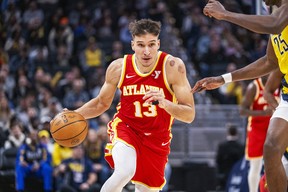 We’re surprised Atlanta Hawks guard Bogdan Bogdanovic didn’t get more consideration for the NBA Sixth Man of the Year award. Doug McSchooler/AP