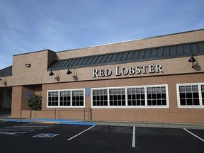 A Red Lobster restaurant in San Bruno, California.