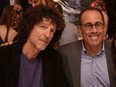 Howard Stern and Jerry Seinfeld attend The GOOD+ Foundation's Hamptons Summer Dinner co-hosted by NET-A-PORTER on July 29, 2017 in East Hampton, New York.