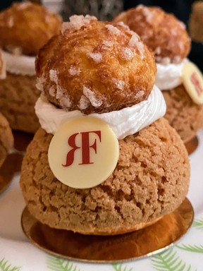 Sweets at High Tea in the Palm Court at The Balmoral Hotel.