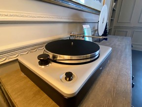 It's said that the likes of Mick Jagger and Bruce Springsteen have stayed at The Glamis Suite at The Balmoral and played albums on this record player.