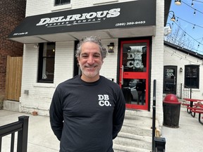 Ben Greco owns Delirious Burger Co., with two locations in Hamilton. IAN SHANTZ/TORONTO SUN