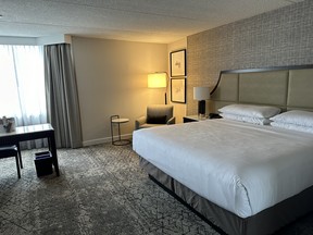 The Sheraton Hamilton Hotel has undergone a multi-million-dollar renovation which includes modernizing all the rooms. IAN SHANTZ/TORONTO SUN