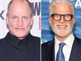 Woody Harrelson, left, and Ted Danson. (Photo by Paul Morigi/Getty Images for HBO) (Photo by Santiago Felipe/Getty Images)
