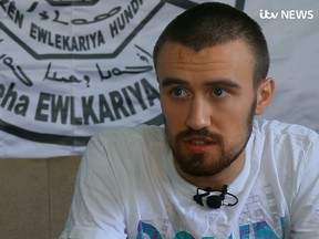 Jack Letts, also know as 'Jihadi Jack' by the British media.