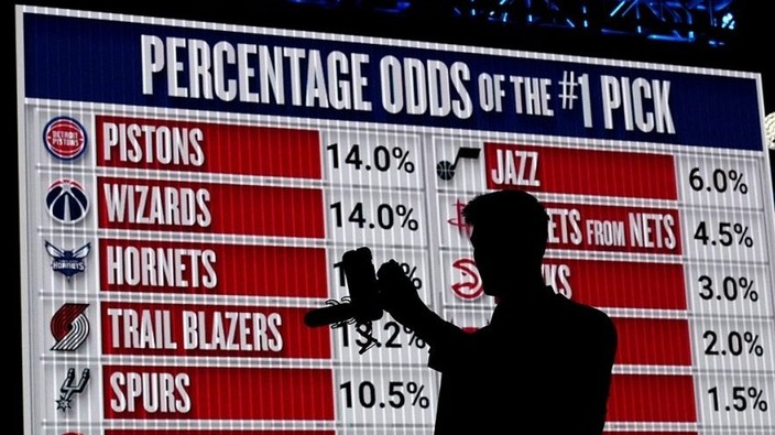 Raptors lose first-round pick to Spurs after NBA draft lottery