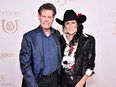 Randy Travis and Mary Davis attend the Kentucky Derby