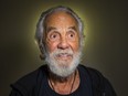 Tommy Chong poses for a photo.