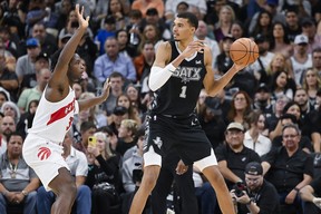San Antonio Spurs' Victor Wembanyama
