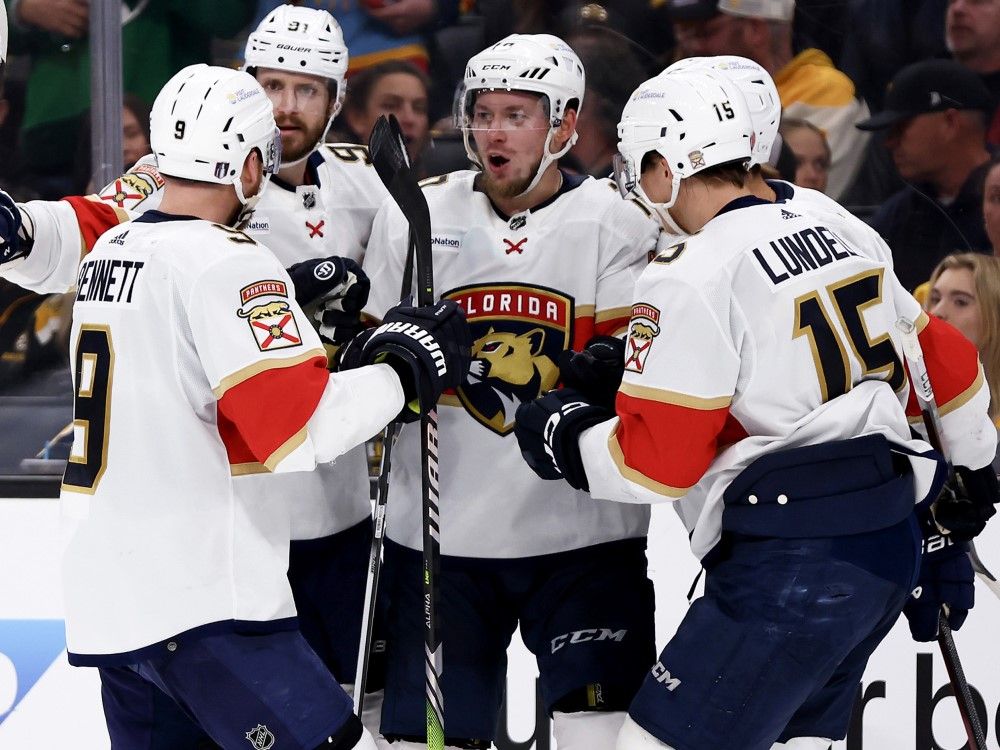 Panthers score 4 power-play goals, take 2-1 series lead over Bruins ...