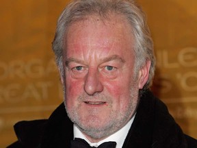 Bernard Hill arrives at the Morgan Stanley Great Britons '05 awards ceremony at the Guildhall on Jan. 26, 2006 in London.