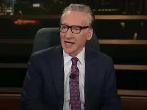 Screenshot of Bill Maher during 'Real Time with Bill Maher' episode.