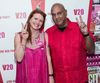 LOVES THEM SOME CHINA: Neville Roy Singham and his partner Jodie Evans, both 69. GETTY IMAGES