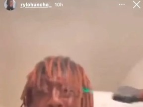 A rapper thought to be Rylo Huncho pointed the gun at his head and pulled the trigger.