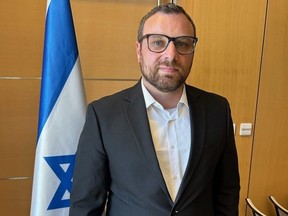 Alex Gandler, Israeli foreign affairs spokesman. WARREN KINSELLA/TORONTO SUN