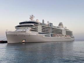 Silver Nova, the 12th ship in the Silversea fleet and the first of the Nova-class line. CYNTHIA MCLEOD/TORONTO SUN