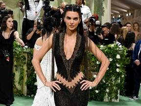 Kendall Jenner at the 2024 Met Gala on Monday, May 6, 2024.