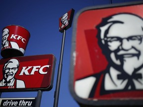 KFC branding.