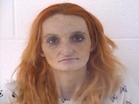 Mugshot of Linda Lecesse, a sex worker in Ohio who knowing was HIV-positive since 2022.
