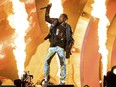 Travis Scott performs at the Astroworld Music Festival