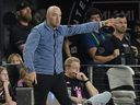 New York City FC coach Nick Cushing has repeated his denial of allegations that he punched a Toronto FC player, saying he is