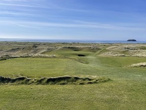 Tough to match the scenery - or the weather - on our afternoon round at Ballyliffin's Glashedy Links.