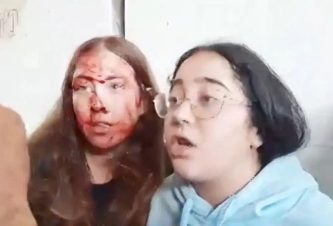 Disburbing video shows Hamas gunmen taunt bloodied Israeli women with rape threats