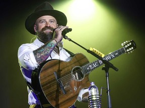 Brown of the Zac Brown Band performs during Warner Music Nashville Lunch and Performance at CRS 2022 at Omni Nashville Hotel on Feb. 23, 2022 in Nashville, Tenn.