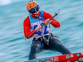 Kitefoiler JJ Rice died in a diving accident at 18 years old.