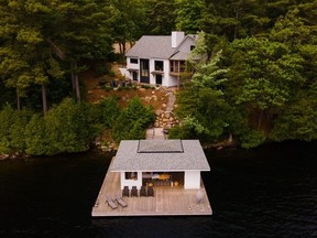 Falcon's Nest in Muskoka was recently named among Vrbo's top vacation rental properties in Canada.