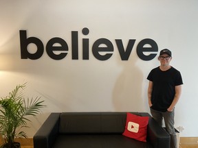 Believe Canada's Artist Partnership Manager Mark Costain.