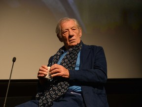 Sir Ian McKellen attends the "Bent" 25th anniversary screening and question and answer session at the BFI Southbank on Sept. 27, 2022 in London, England.